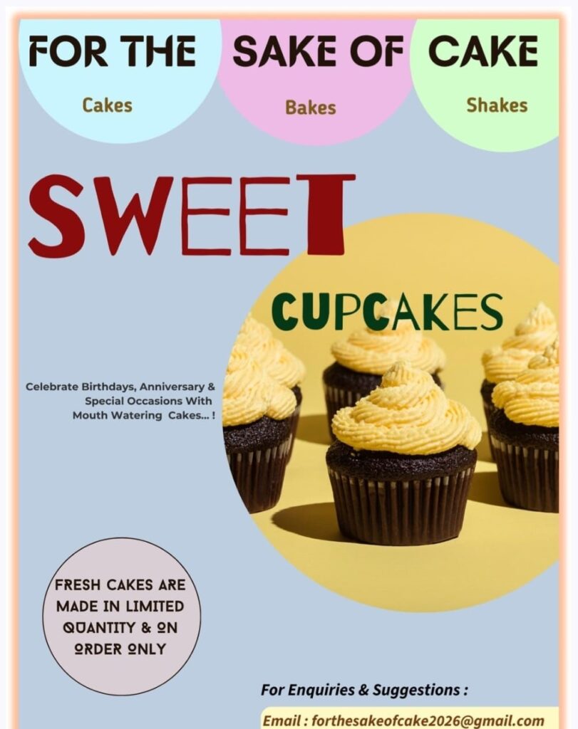 1 flyer sweet cupcakes